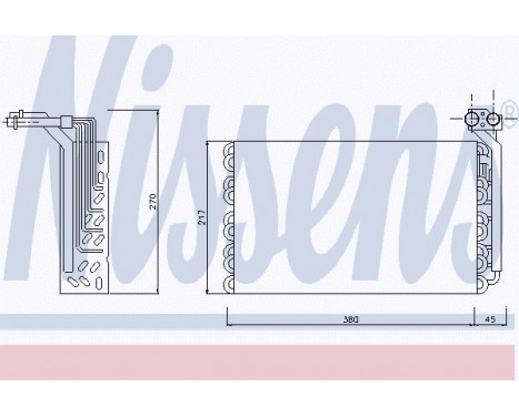 Evaporator, air conditioning