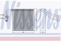 Evaporator, air conditioning