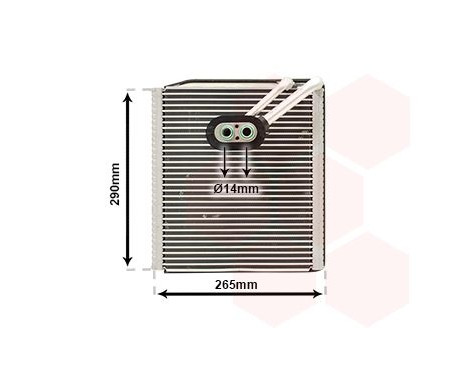 Evaporator, air conditioning