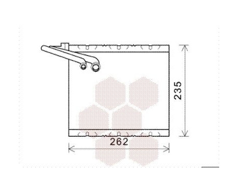 Evaporator, air conditioning, Image 2