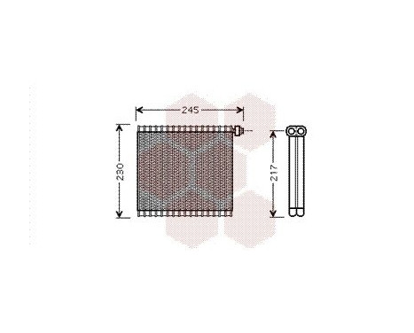 Evaporator, air conditioning, Image 2