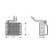 Evaporator, air conditioning