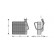 Evaporator, air conditioning