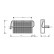 Evaporator, air conditioning
