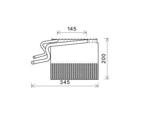 Evaporator, air conditioning