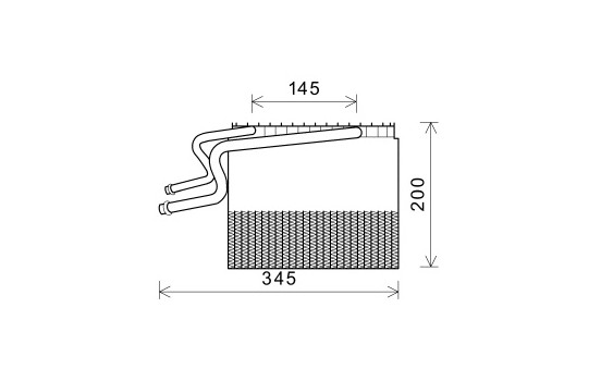 Evaporator, air conditioning