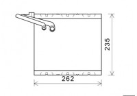 Evaporator, air conditioning