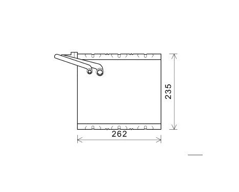 Evaporator, air conditioning