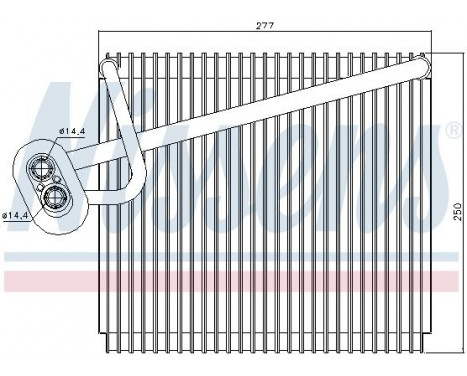 Evaporator, air conditioning, Image 2