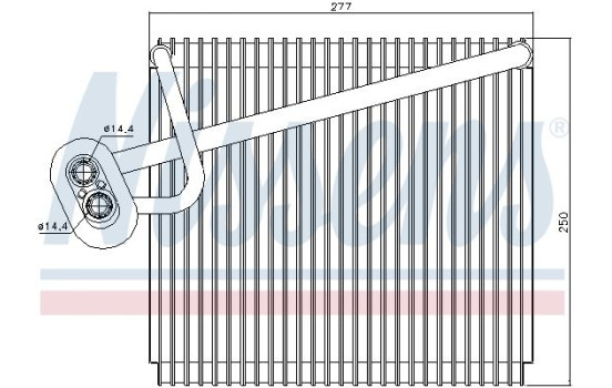 Evaporator, air conditioning, Image 2