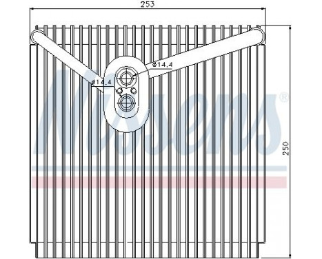 Evaporator, air conditioning, Image 2
