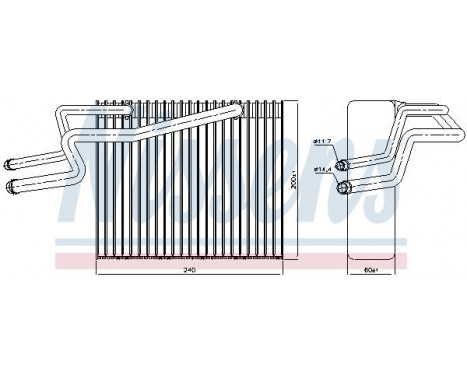Evaporator, air conditioning, Image 2