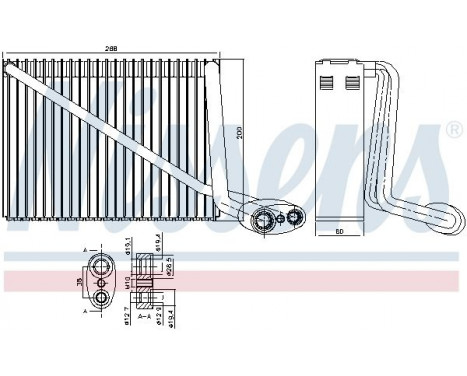 Evaporator, air conditioning, Image 2