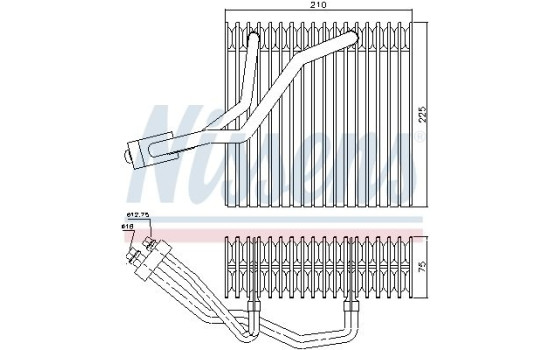 Evaporator, air conditioning, Image 2