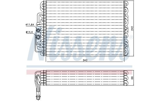Evaporator, air conditioning, Image 2