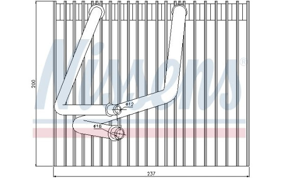 Evaporator, air conditioning, Image 2