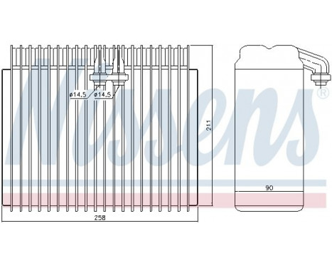 Evaporator, air conditioning, Image 2