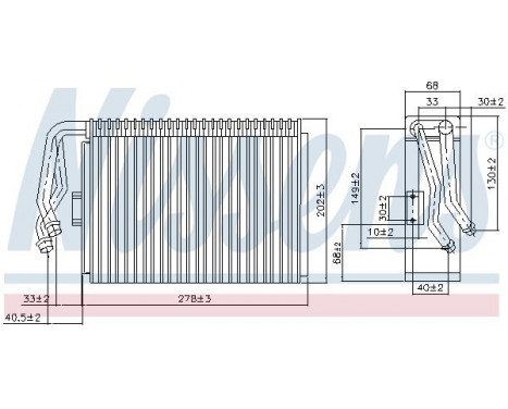 Evaporator, air conditioning, Image 2