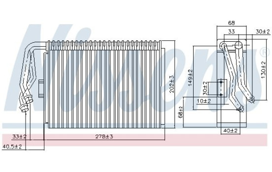 Evaporator, air conditioning, Image 2