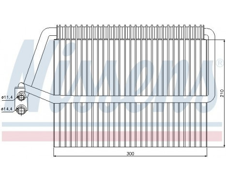 Evaporator, air conditioning, Image 2