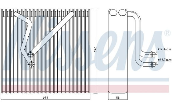 Evaporator, air conditioning, Image 2
