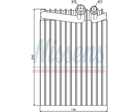 Evaporator, air conditioning, Image 2