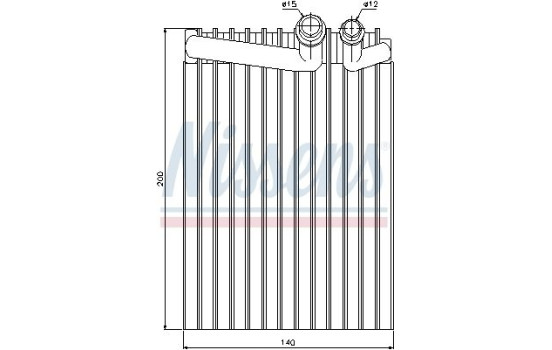 Evaporator, air conditioning, Image 2