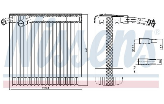 Evaporator, air conditioning, Image 2
