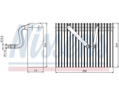 Evaporator, air conditioning, Image 2