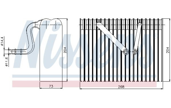 Evaporator, air conditioning, Image 2