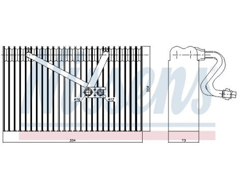 Evaporator, air conditioning, Image 2