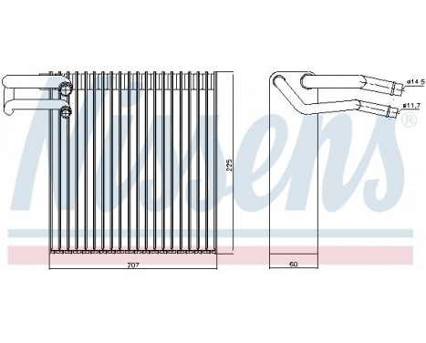 Evaporator, air conditioning, Image 2