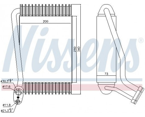 Evaporator, air conditioning, Image 2