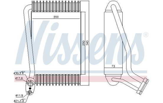 Evaporator, air conditioning, Image 2