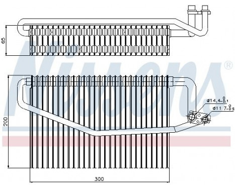 Evaporator, air conditioning, Image 2