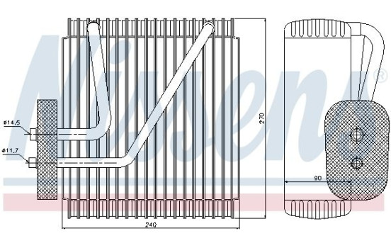 Evaporator, air conditioning, Image 2
