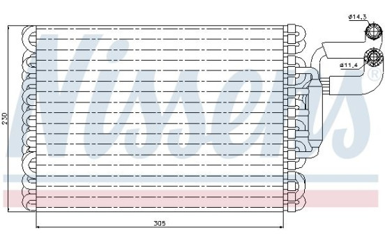 Evaporator, air conditioning, Image 2