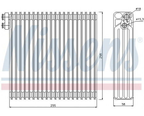 Evaporator, air conditioning, Image 2