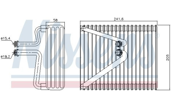 Evaporator, air conditioning, Image 2