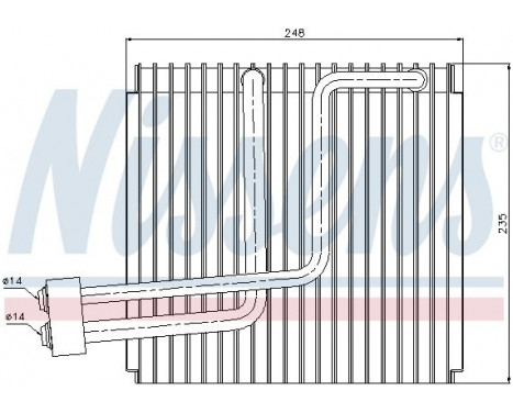 Evaporator, air conditioning, Image 2