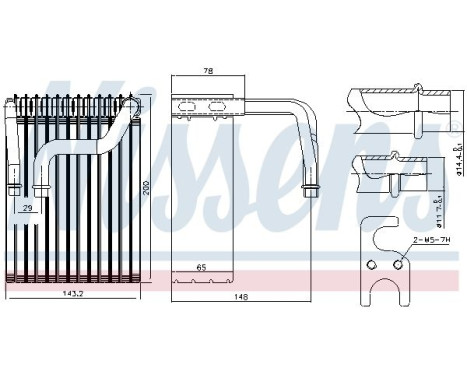 Evaporator, air conditioning, Image 2