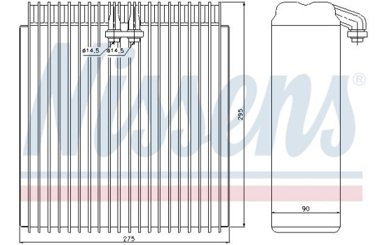 Evaporator, air conditioning, Image 2