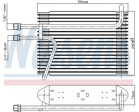 Evaporator, air conditioning, Image 2