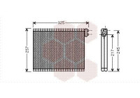 Evaporator, air conditioning