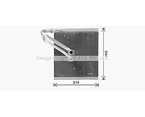 Evaporator, air conditioning