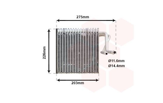 Evaporator, air conditioning, Image 2