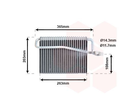 Evaporator, air conditioning, Image 2