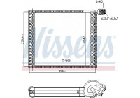 Evaporator, air conditioning