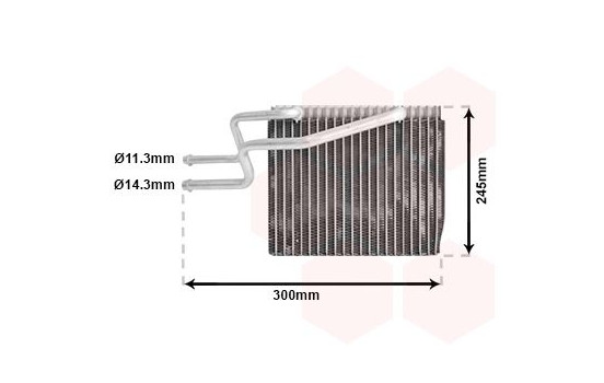 Evaporator, air conditioning, Image 2