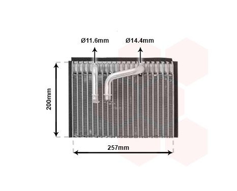 Evaporator, air conditioning, Image 2